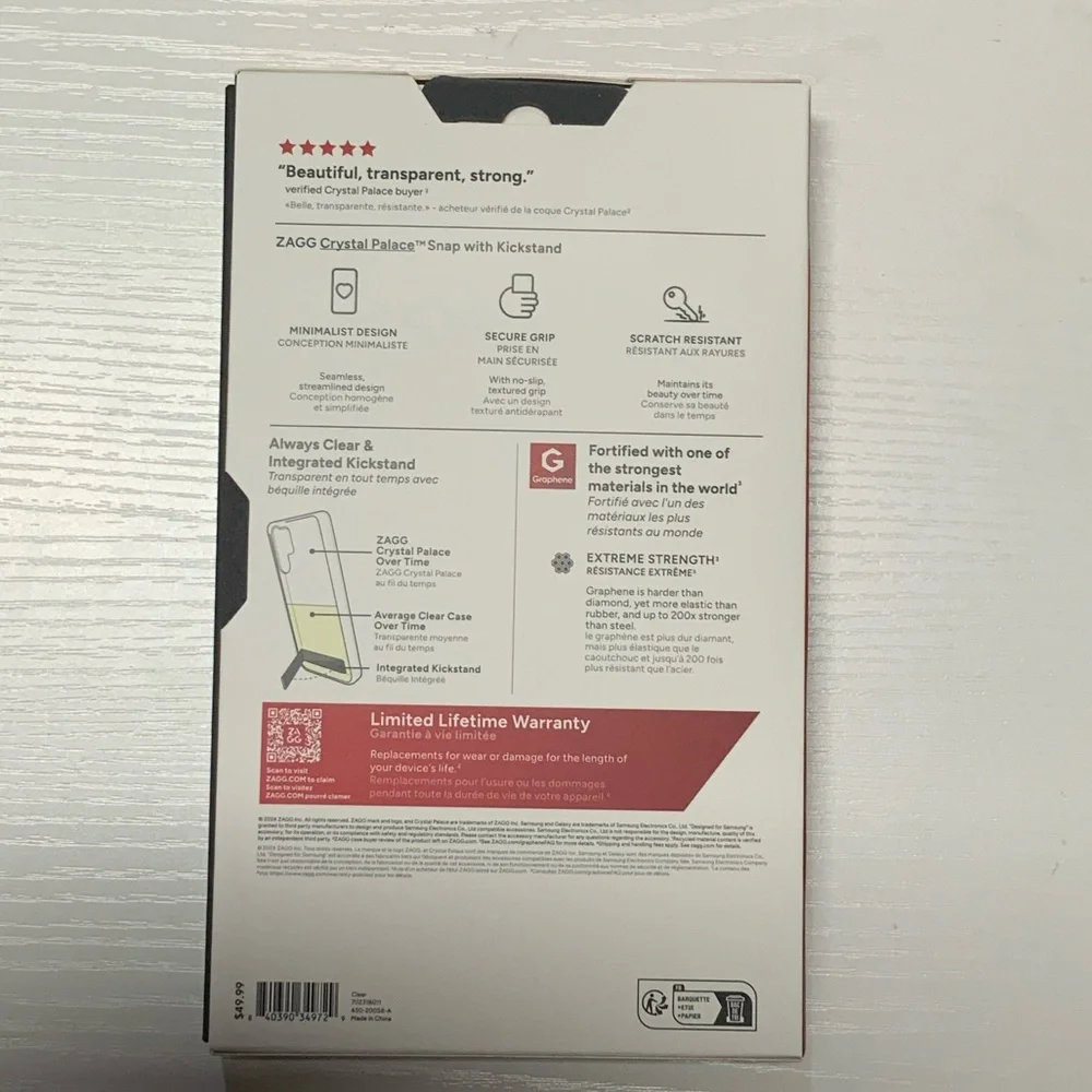 Always Clear Case for Samsung Galaxy S25 Ultra